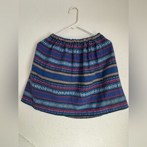 Striped Multicolor Women's Skirt
